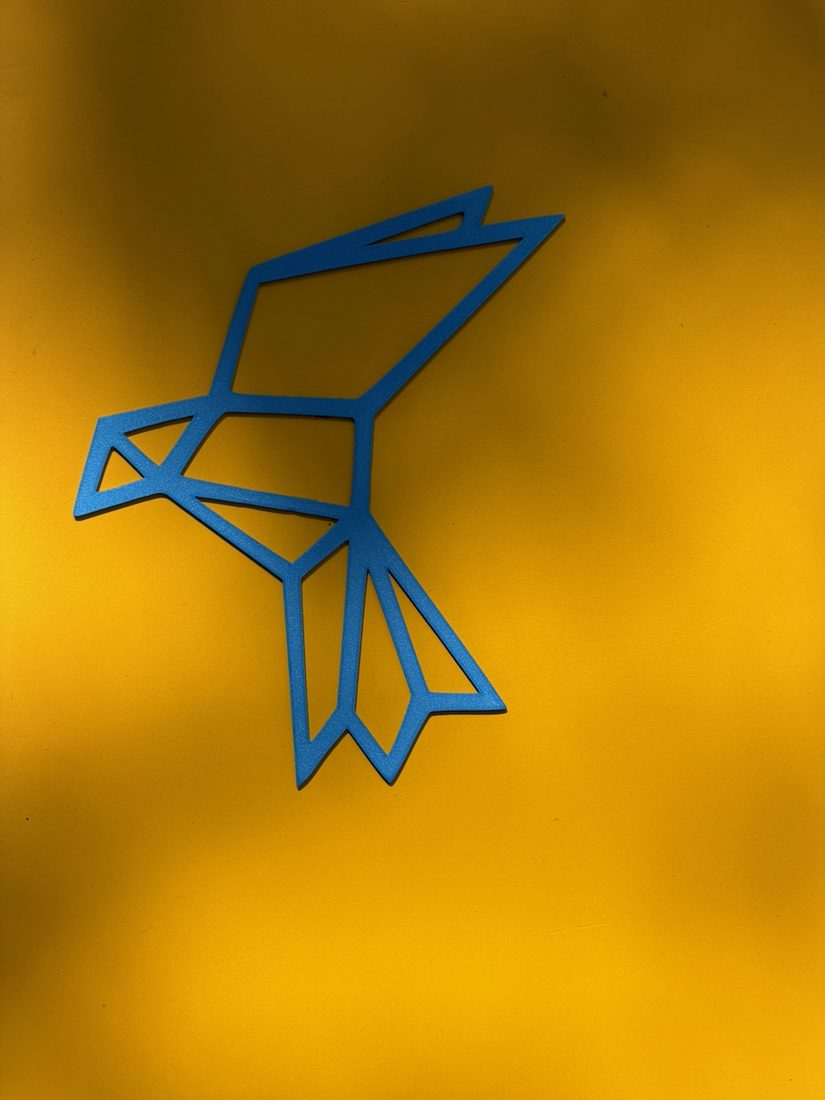 The blue bird